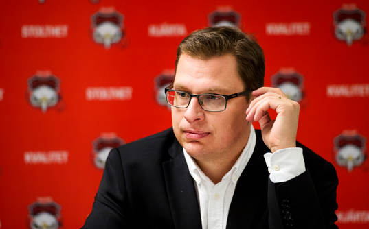 Björklövens tränare Jens Öhman
