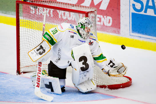 Björklövens målvakt Andrew Raycroft