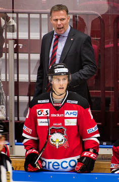 Malmö Redhawks tränare Mats Lusth