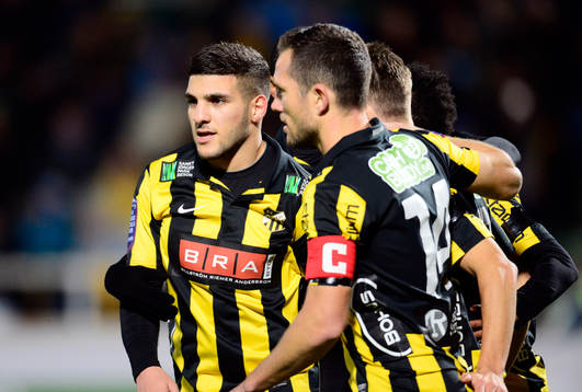 Häckens Moestafa El Kabir jublar