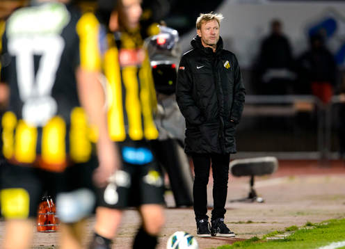 Häckens tränare Peter Gerhardsson