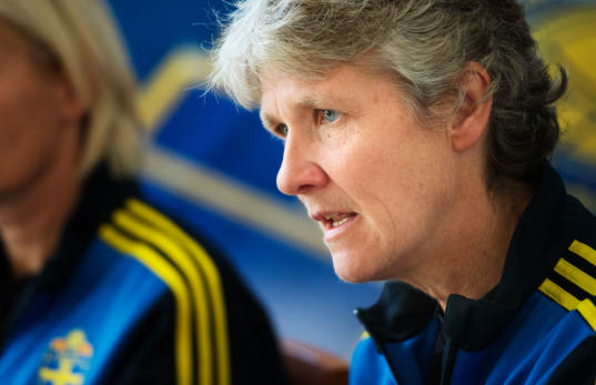 Förbundskapten Pia Sundhage