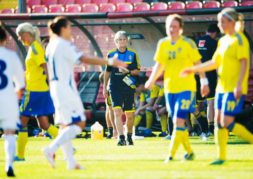 Sveriges förbundskapten Pia Sundhage
