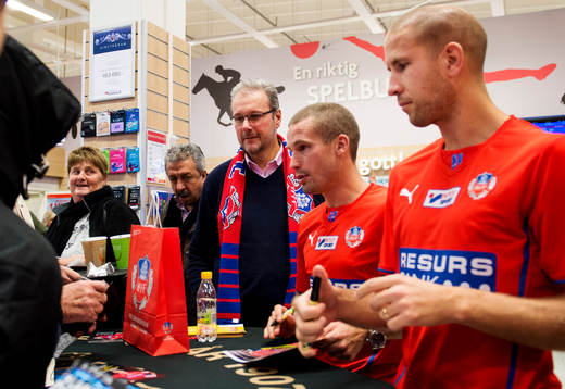 Paul Myllenberg, klubbchef, Christoffer Andersson, Mattias
