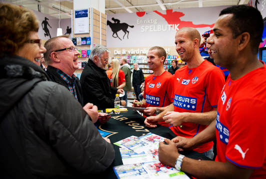 Christoffer Andersson, Mattias Lindströn och Alvaro