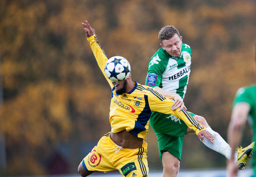 Ängelholms Junes Barny och Hammarbys Thomas Guldborg