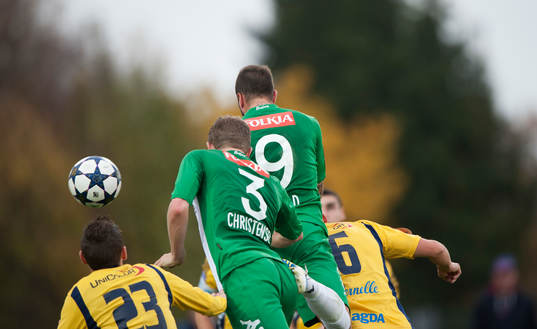 Nickkamp i matchen i Superettan mellan Ängelholm och