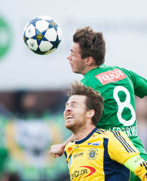 Hammarbys Nikolas Ledgerwood och Ängelholms Björn