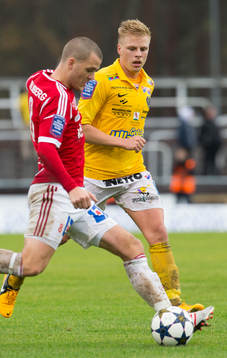 Degerfors Tobias Solberg och Falkenbergs