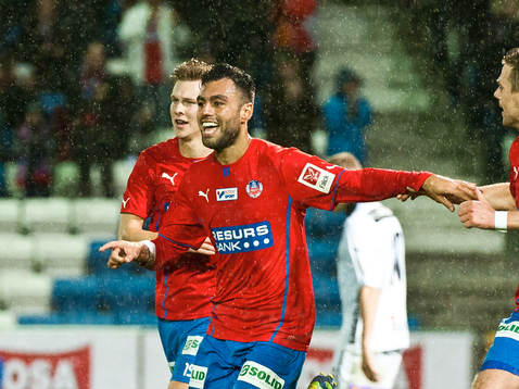 Helsingborgs Imad Khalili jublar
