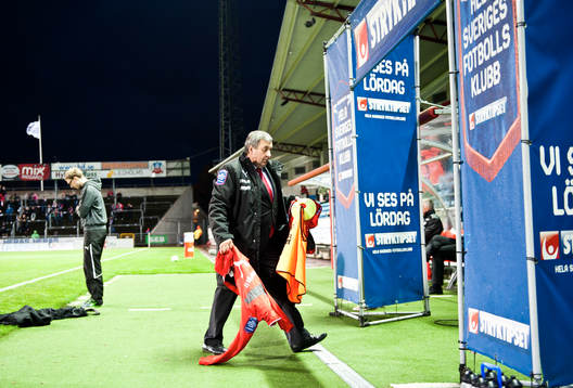 Helsingborgs materialares sista matchen Sverker Eliasson