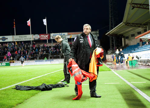 Helsingborgs materialares sista matchen Sverker Eliasson