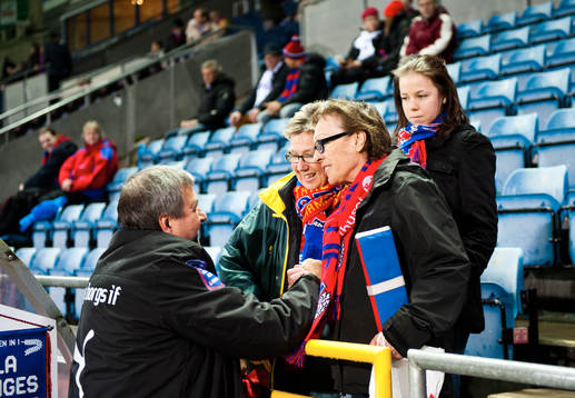 Helsingborgs materialares sista matchen Sverker Eliasson
