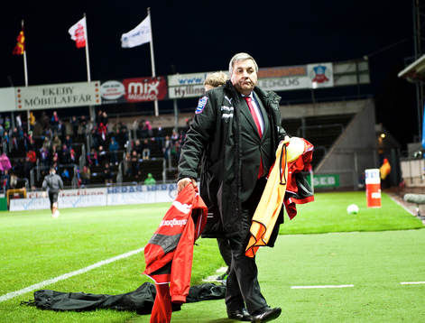 Helsingborgs materialares sista matchen Sverker Eliasson