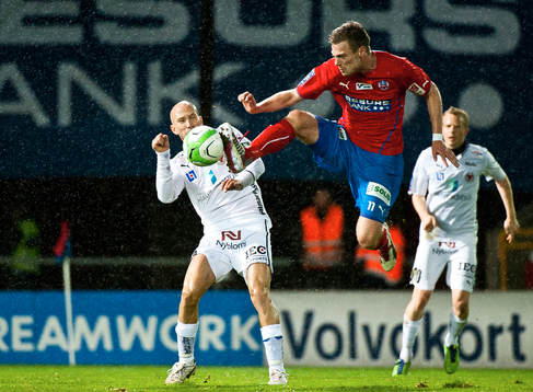 Kalmars Henrik Rydström och Helsingborgs Arnor Smarson