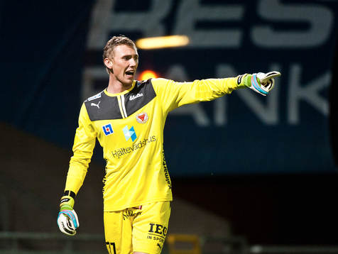 Kalmars målvakt Lars Cramer