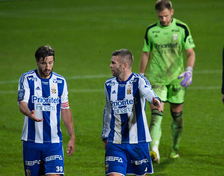 IFK Göteborgs mittbackar Mattias Bjärsmyr och Kjetil