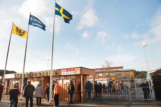 Exteriör Strandvallen i