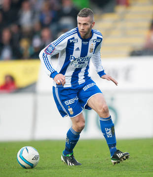 IFK Göteborgs Kjetil Waehler i allsvenskan mellan Mjällby