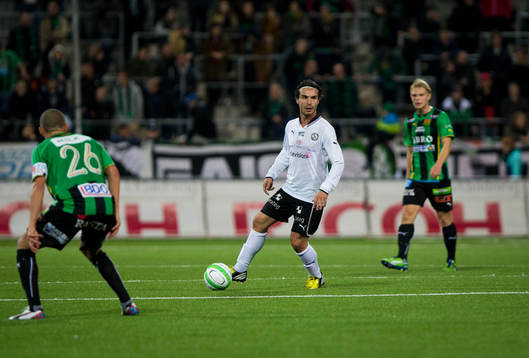 Örebros Nordin Gerzic i Superettan mellan Örebro och GAIS
