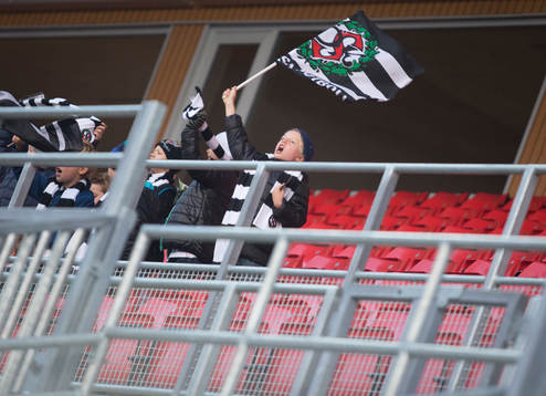 Örebro supporter i Superettan mellan Örebro och GAIS