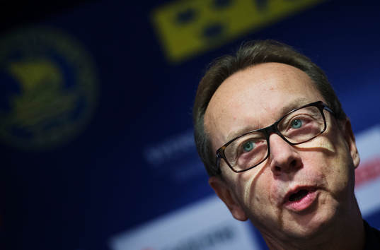 Sveriges förbundskapten Pär Mårts