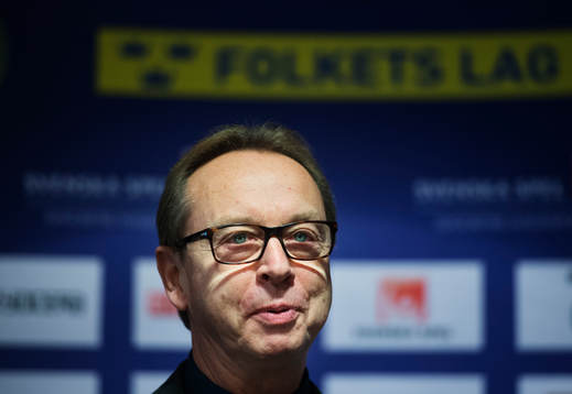 Sveriges förbundskapten Pär Mårts
