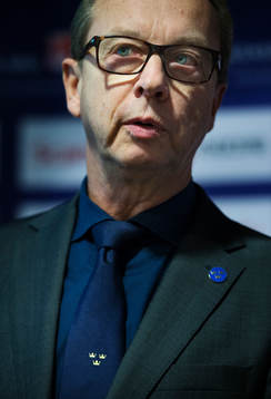 Sveriges förbundskapten Pär Mårts