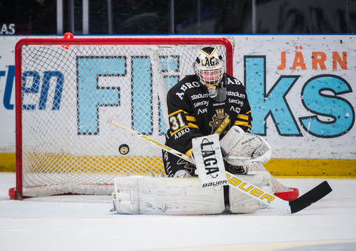s målvakt Daniel Larsson