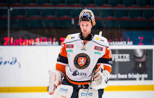 Växjös målvakt Mattias Modig