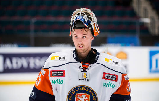 Växjös målvakt Mattias Modig