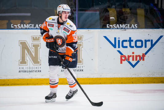 under ishockeymatchen i SHL mellan AIK och Växjö