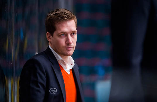 Växjös tränare Sam Hallam