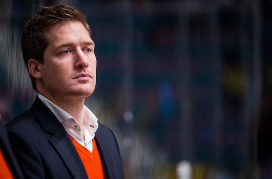Växjös tränare Sam Hallam
