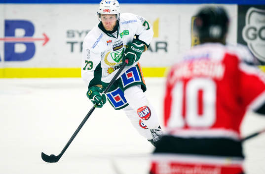 Färjestads Anton Grundel i SHL mellan Örebro och