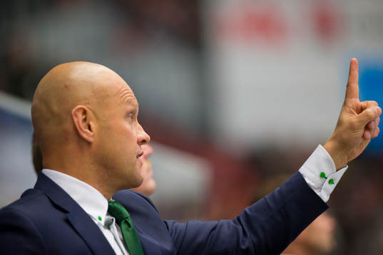 Färjestads assisterande Andreas Johansson i SHL mellan