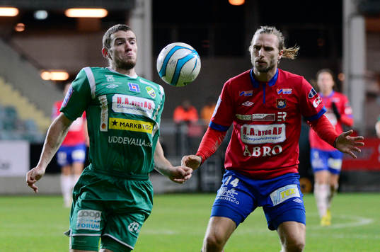 Ljungskiles James Sinclair och Örgrytes Emil Karlsson