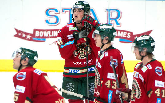 Frölundas Erik Gustafsson deppar