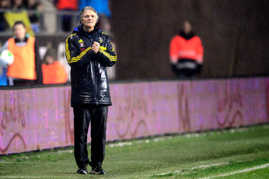 Sveriges förbundskapten Pia Sundhage