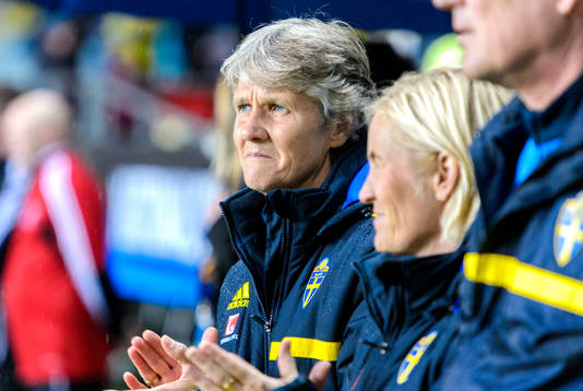 Sveriges förbundskapten Pia Sundhage