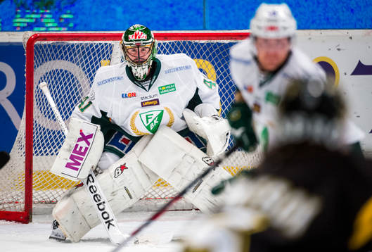 Färjestads målvakt Danny Taylor