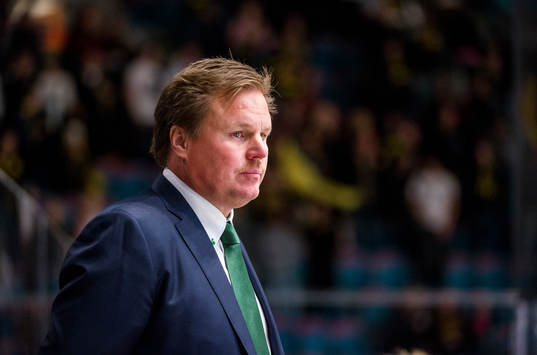Färjestad tränare Leif Carlsson