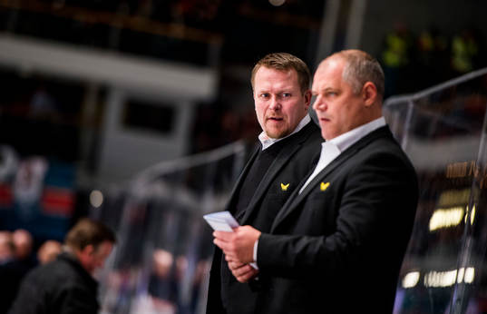 Västerås tränare Joakim Fagervall och Västerås