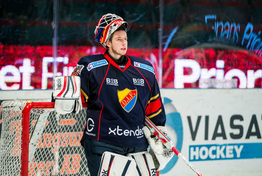 Djurgårdens målvakt Adam Reideborn
