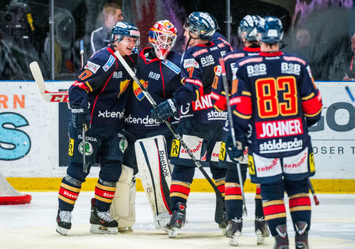 under ishockeymatchen i hockeyallsvenskan mellan