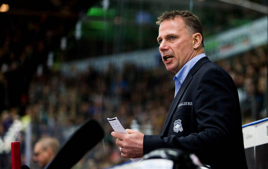 Malmö Redhawks tränare Mats Lusth