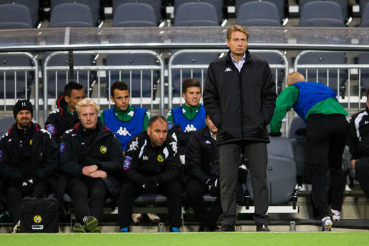 Hammarbys tränare Thomas Dennerby
