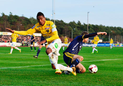 Ängelholms Mikael Dahlgren och Falkenbergs Niclas Eliasson