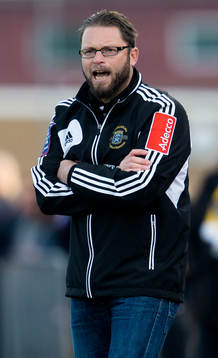 Ängelholms tränare Joakim Persson