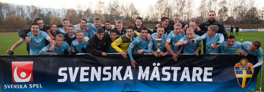 Slutsignal och guldjubel för Malmö FF  i SM-finalen för